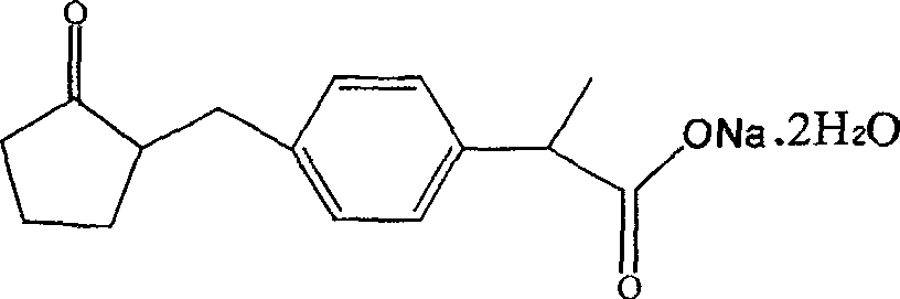 Loxoprofen sodium sustained release preparation