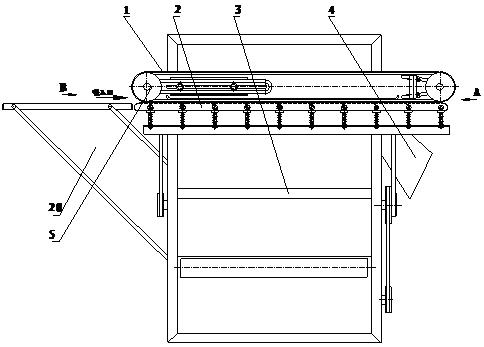 A small semi-automatic stevia leaf picker