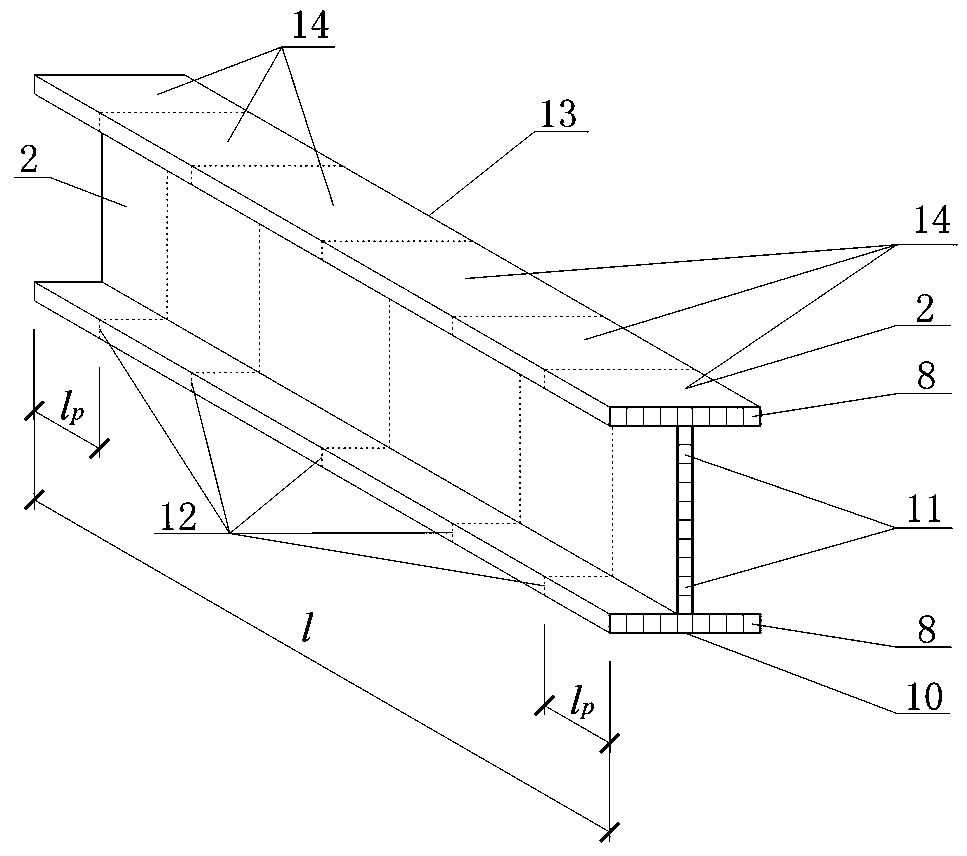 A processing method of a steel structure fiber model