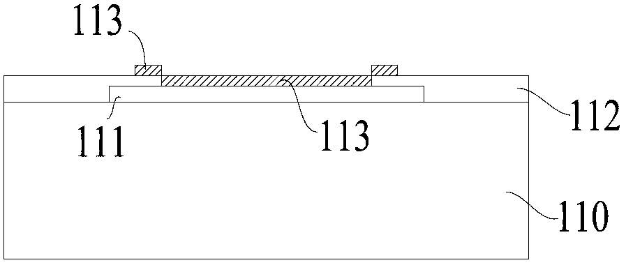 Step-type micro convex point structure and preparation method thereof