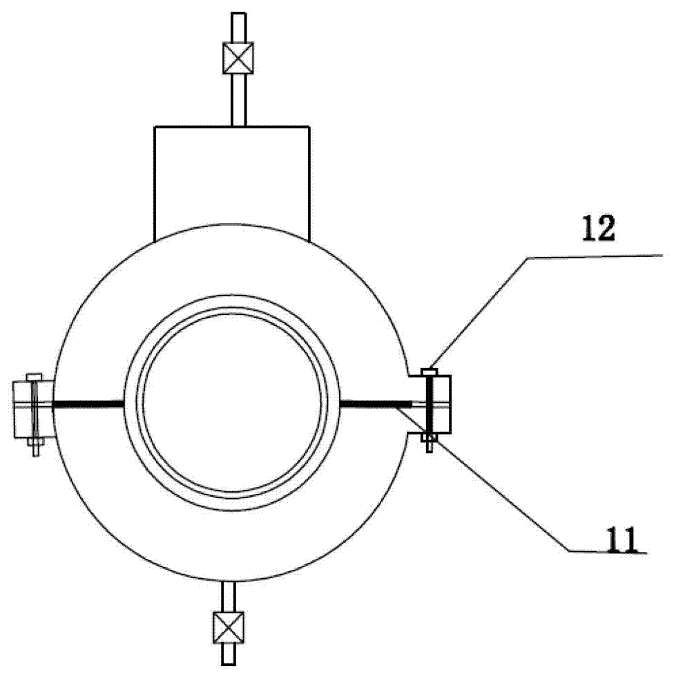 Gumming method of continuous fiber-woven pultrusion tubes