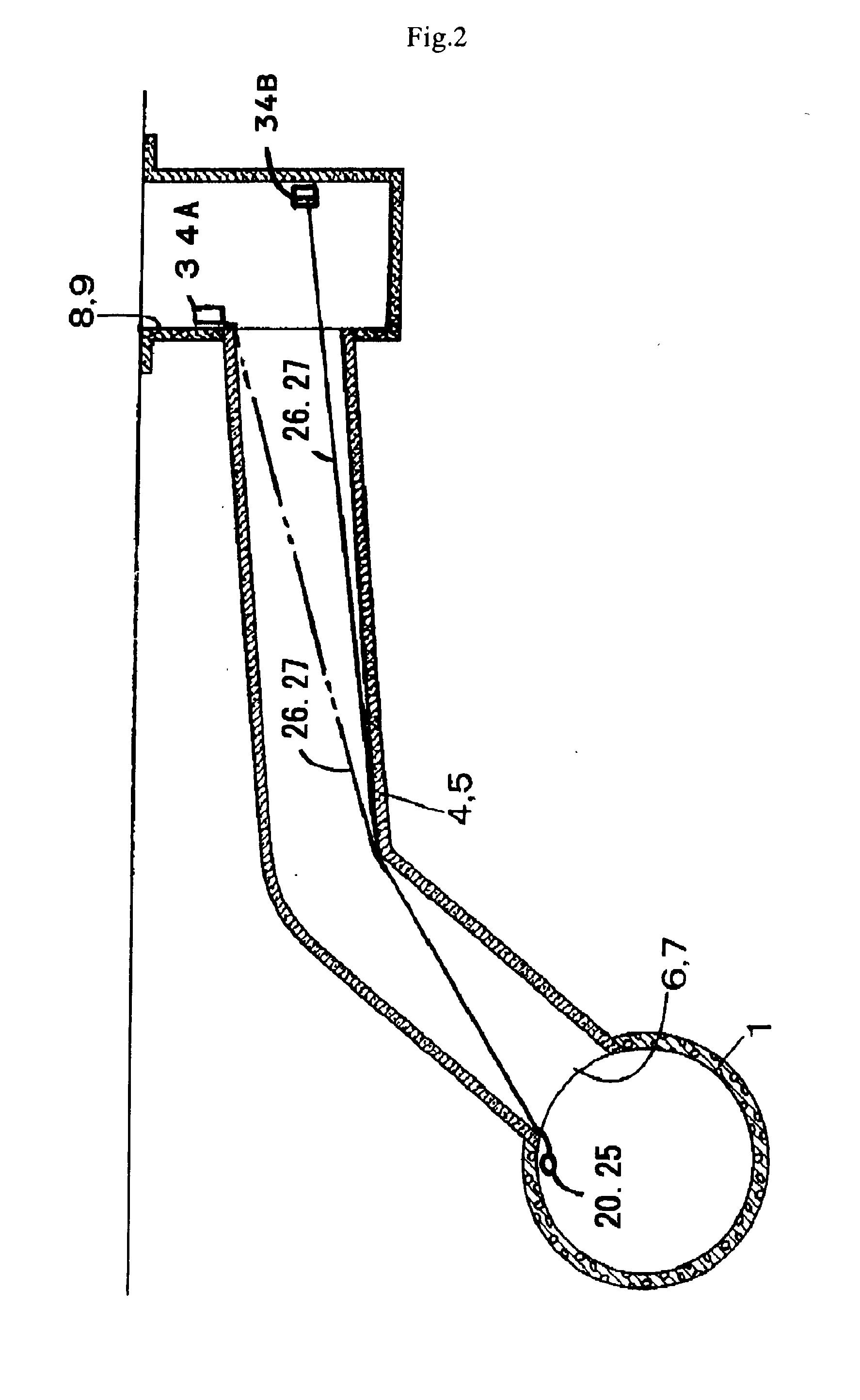 Method and structure for laying communication cable in underground line, and members used for laying