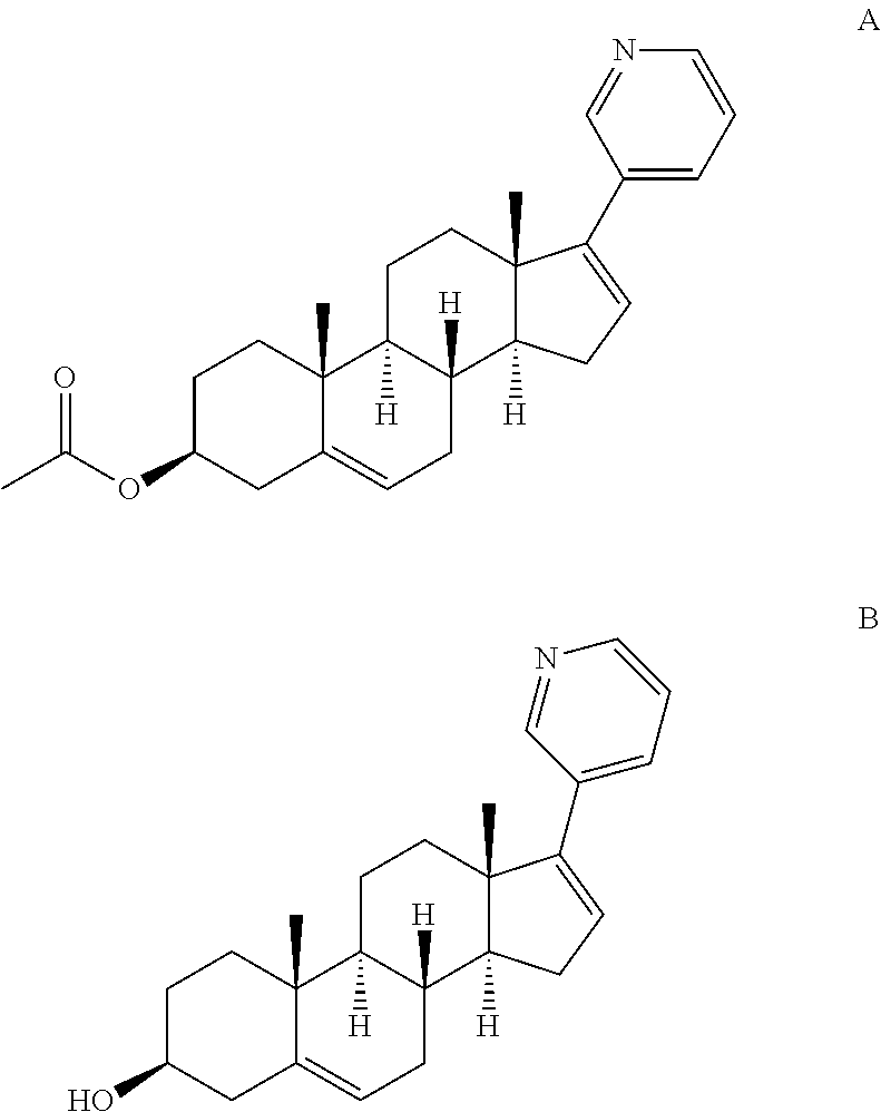 Complexes of abiraterone acetate, process for the preparation thereof and pharmaceutical compositions containing them