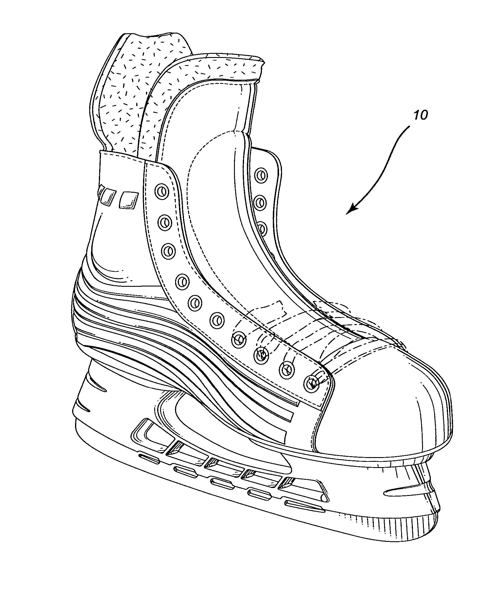 Skate boot