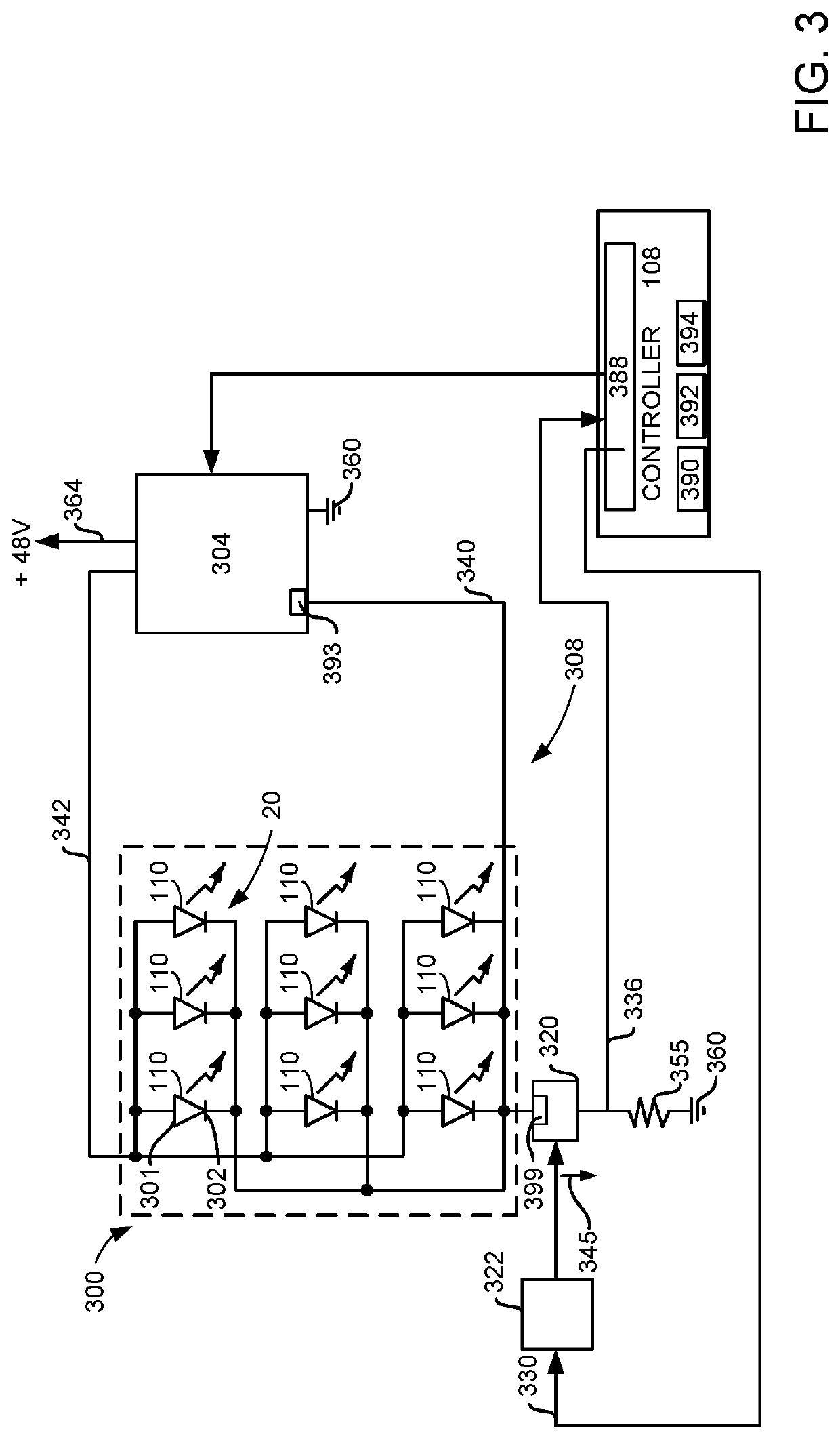 Method and system for calibration of UV light sources