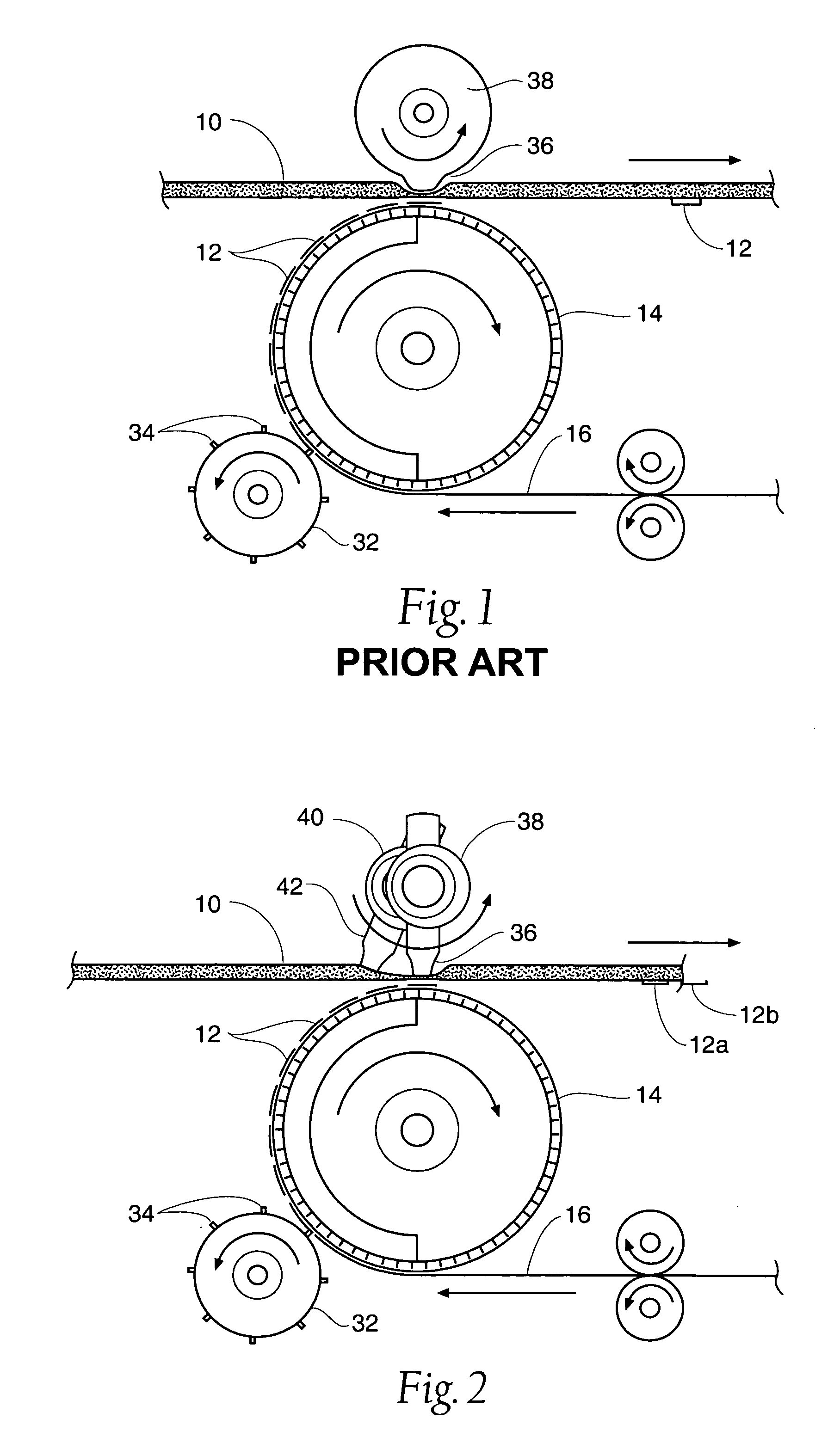 Multiple tape application method and apparatus