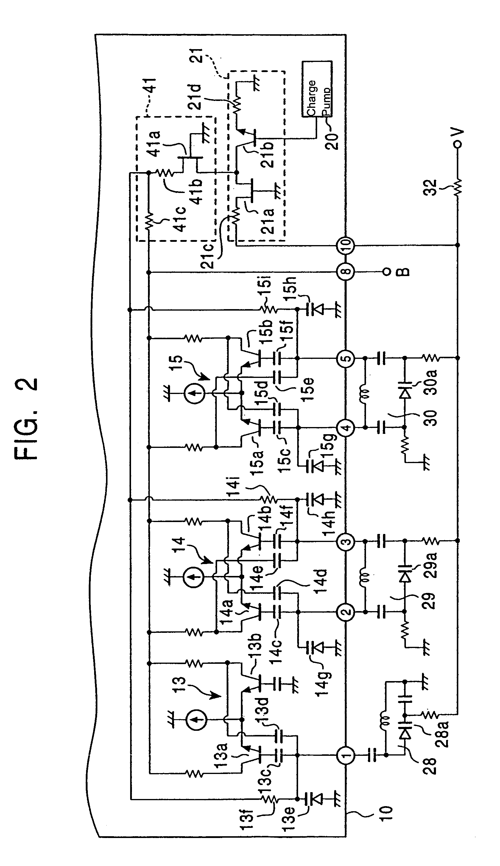 Integrated tuner circuit and television tuner using an integrated tuner circuit