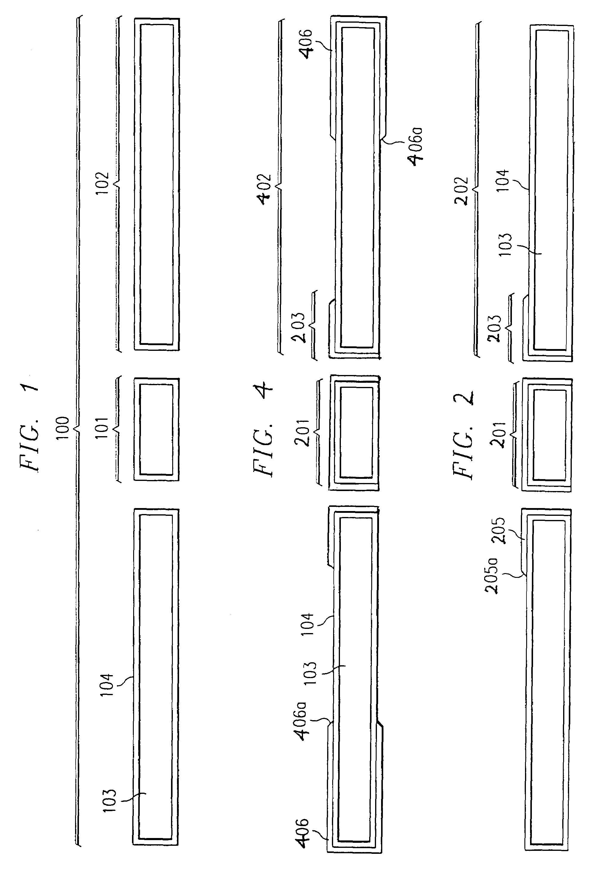 Semiconductor leadframes plated with thick nickel, minimum palladium, and pure tin