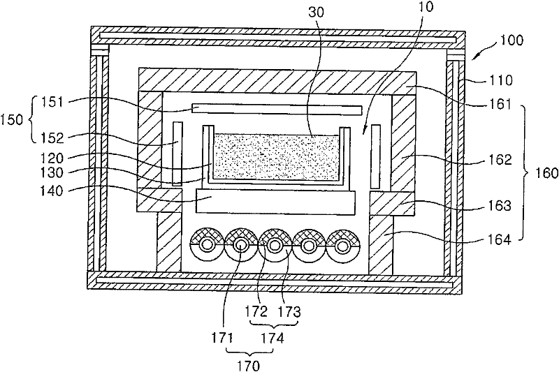 Apparatus and method for manufacturing ingot