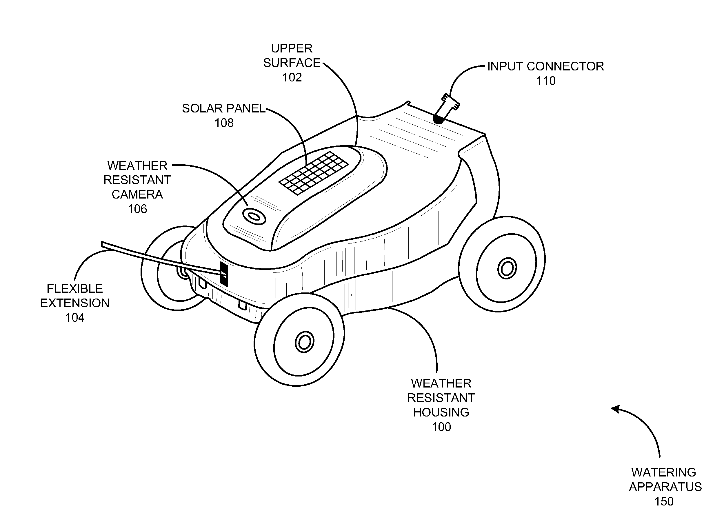 Network enabled gardening with a remotely controllable positioning extension