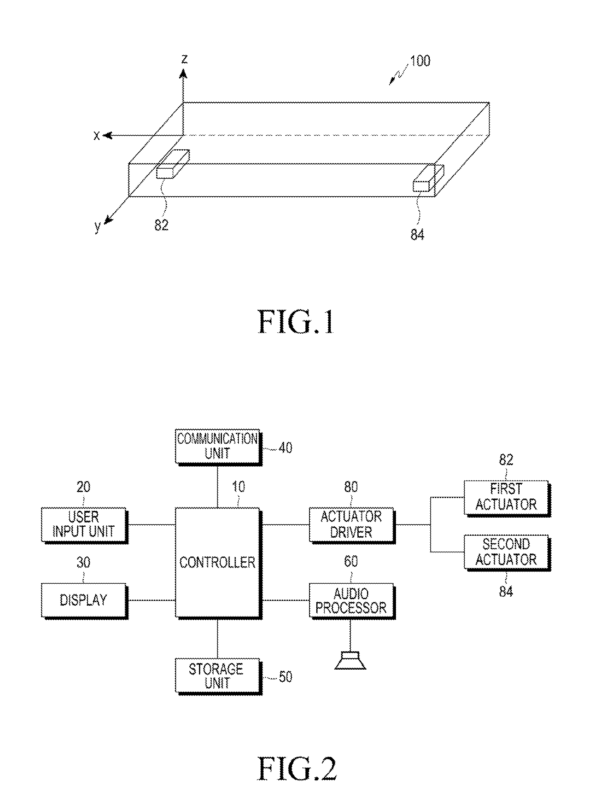 Apparatus and method for generating vibration based on sound characteristics