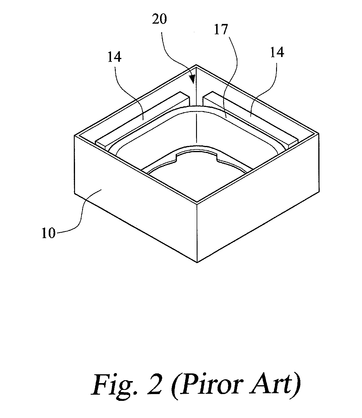 Magnet holding structure of auto-focus module