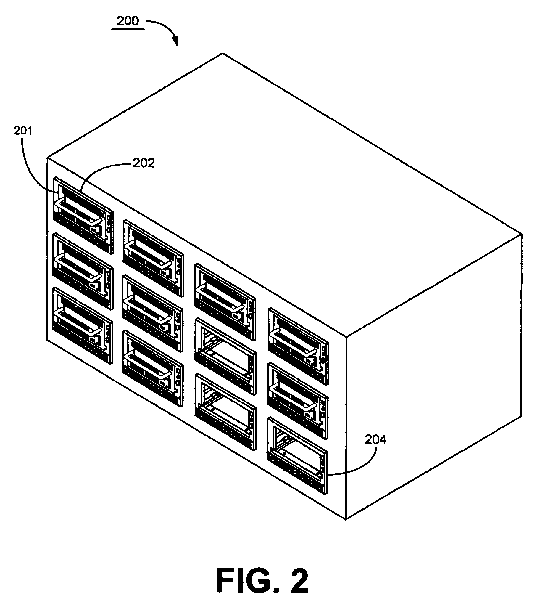 Random access storage system capable of performing storage operations intended for alternative storage devices