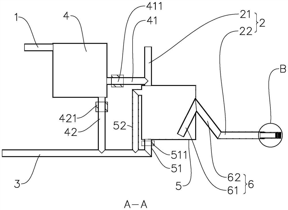 A drainage system and drainage method based on municipal road diversion pipe network