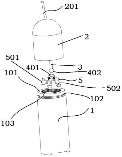 A sensor for monitoring water sediment content