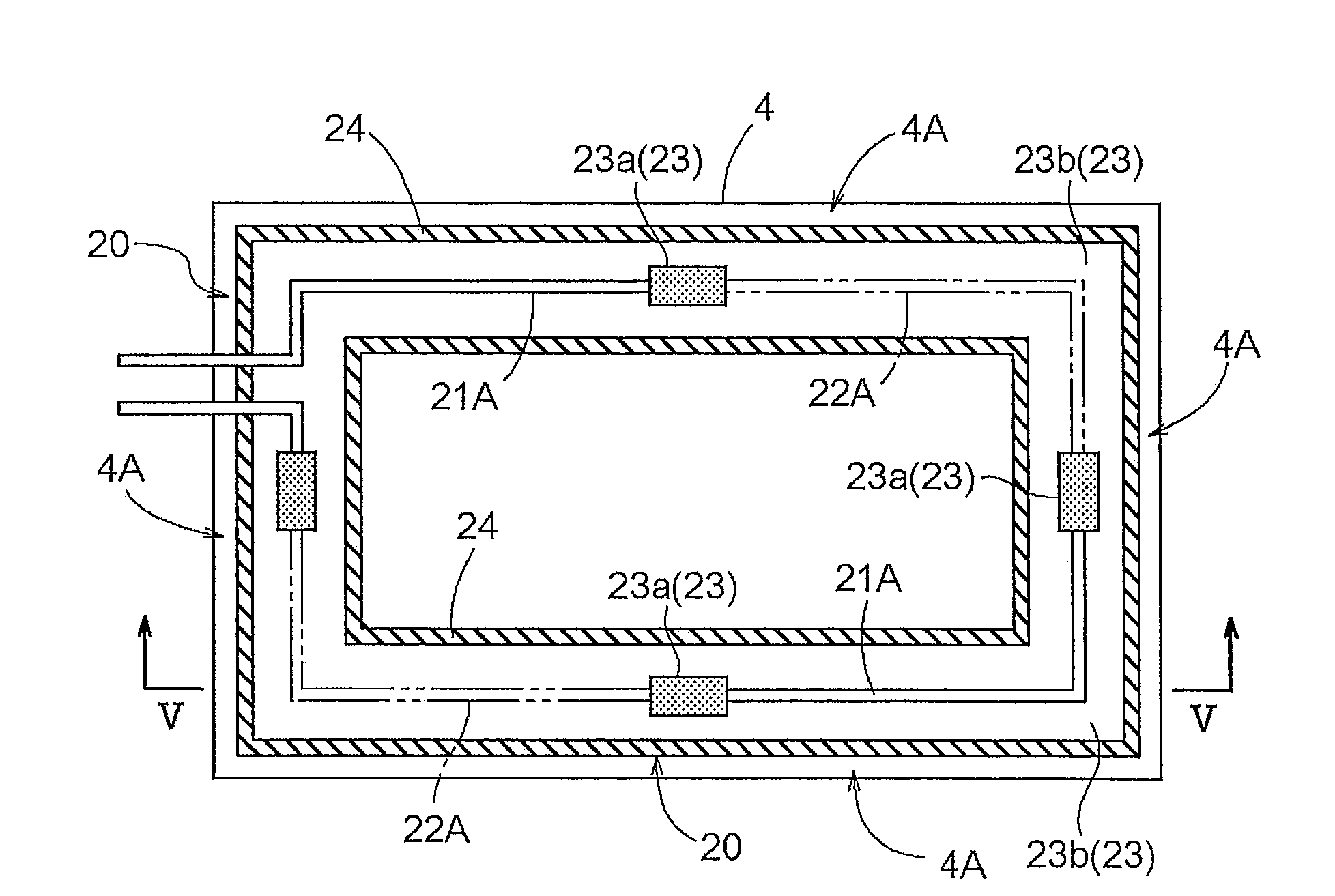 Pressure detection unit and information input device having the pressure detection unit