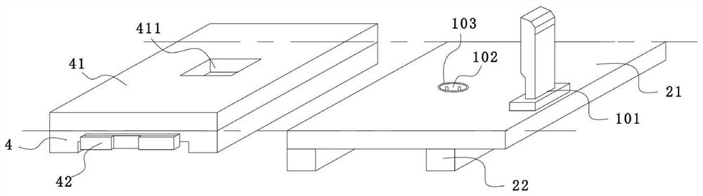 A kind of deep well intelligent garage and its construction method