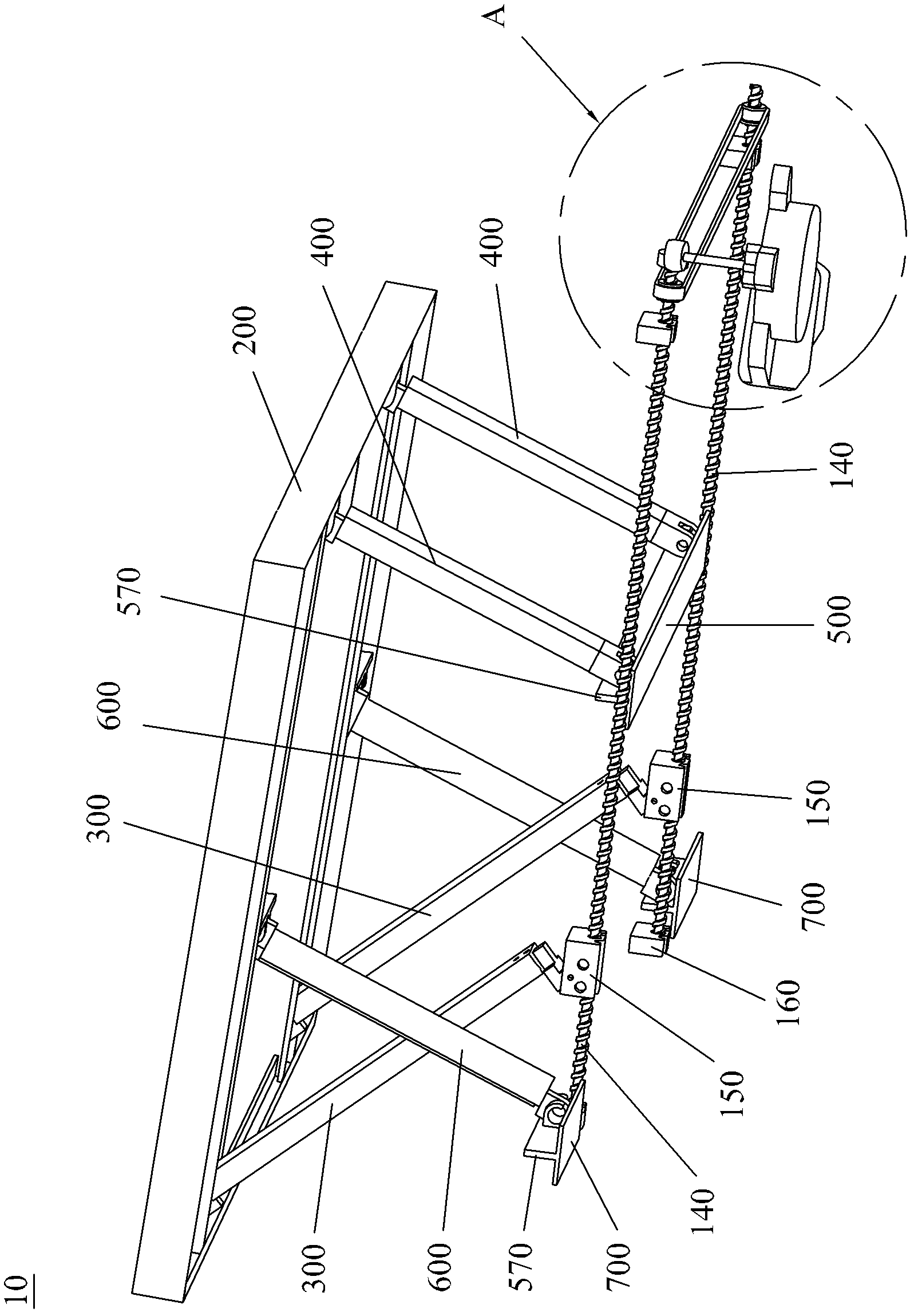 Lifting desktop device and display integrated desk with same