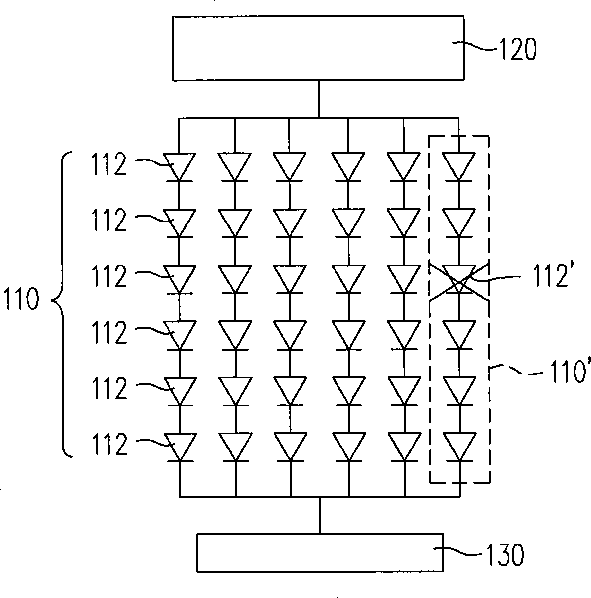 By-pass circuit and electronic device and display panel using the by-pass circuit