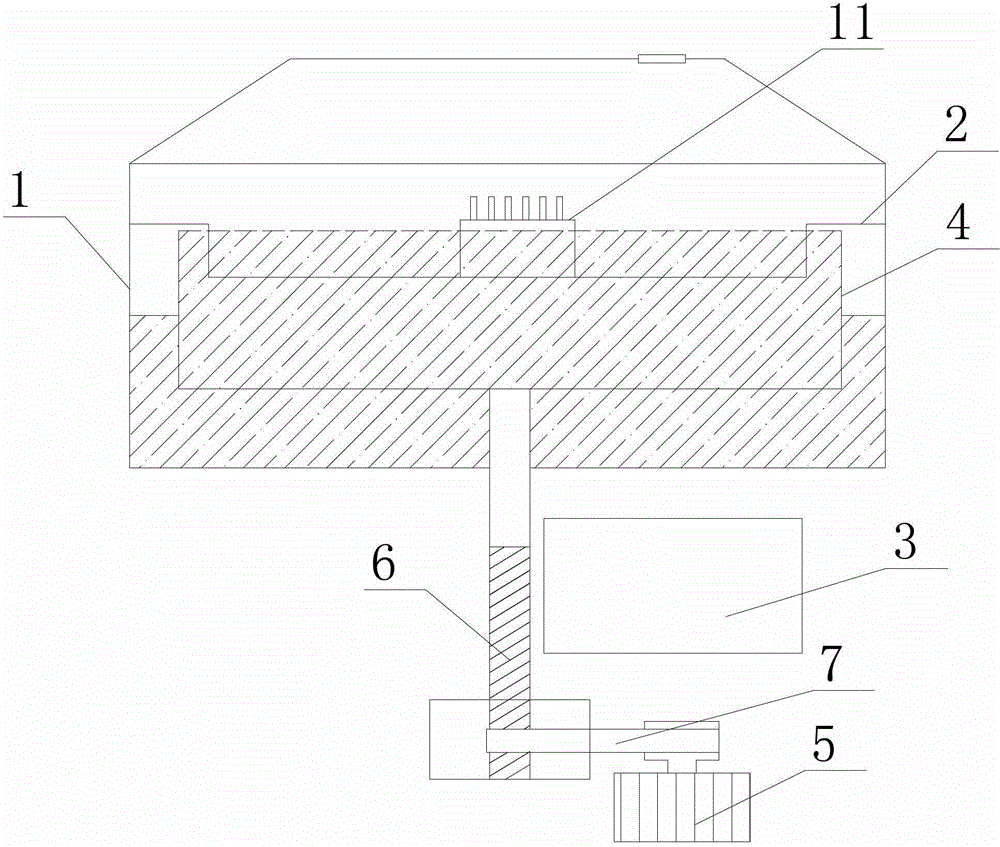 Oil immersion device of transformer