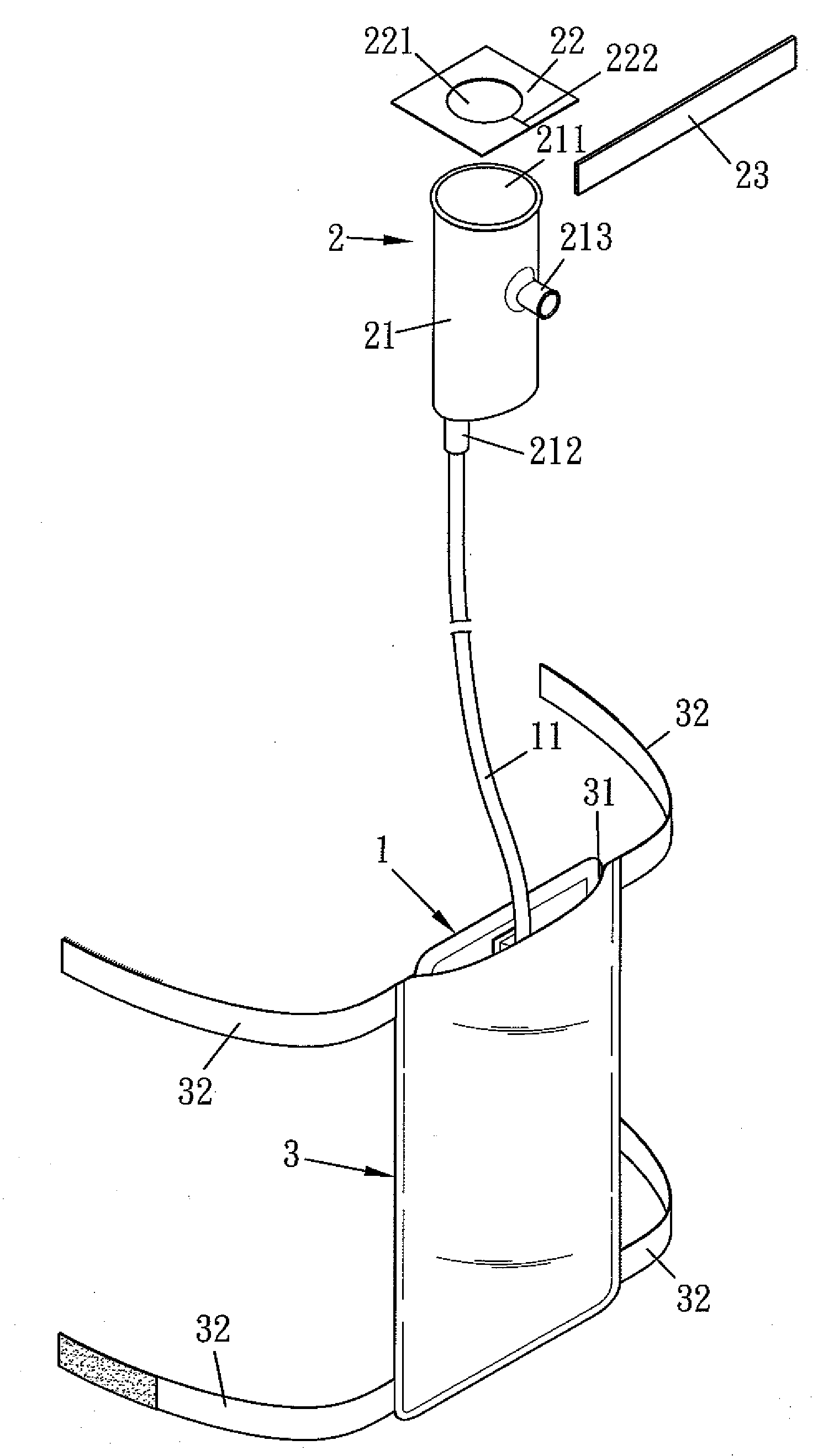 Catheterization Device for a Urine Bag