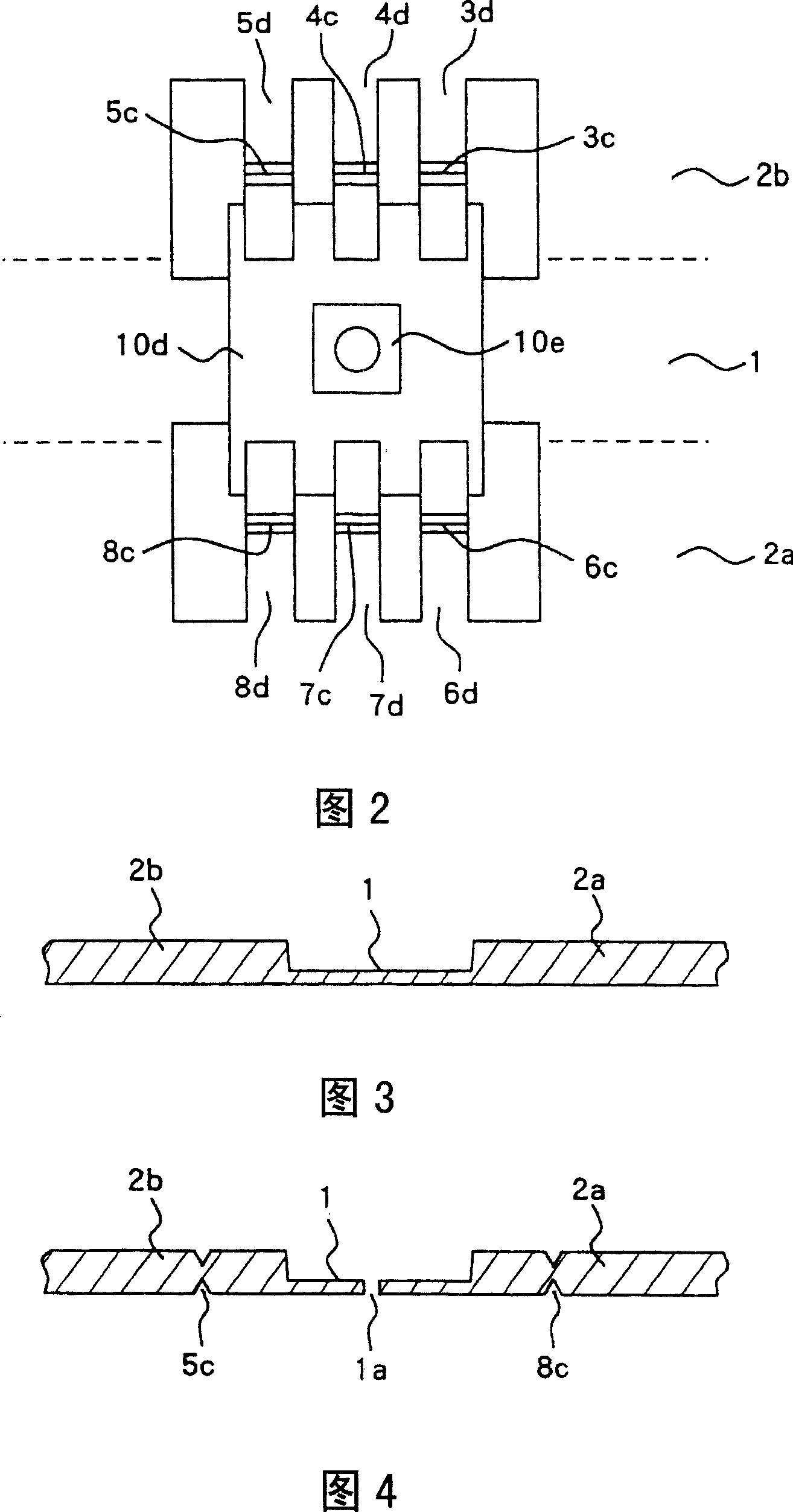 Low height lead frame for LED device and the manufacturing method thereof