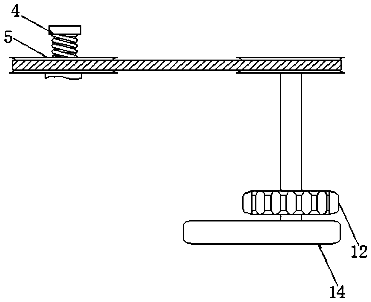Straw discharging equipment capable of performing intermittent discharging and speed-change pushing, for electricity generation with agricultural garbage