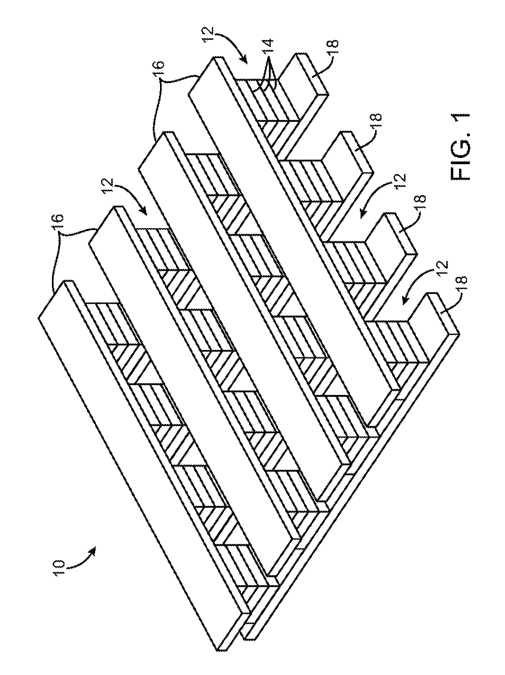 Methods for forming resistive switching memory elements by heating deposited layers