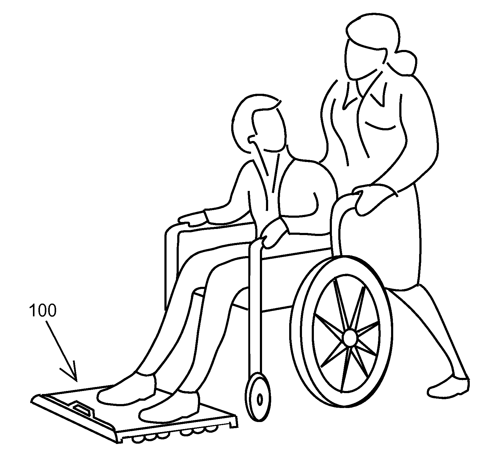 Apparatus and Method for Transporting a Patient in a Wheelchair