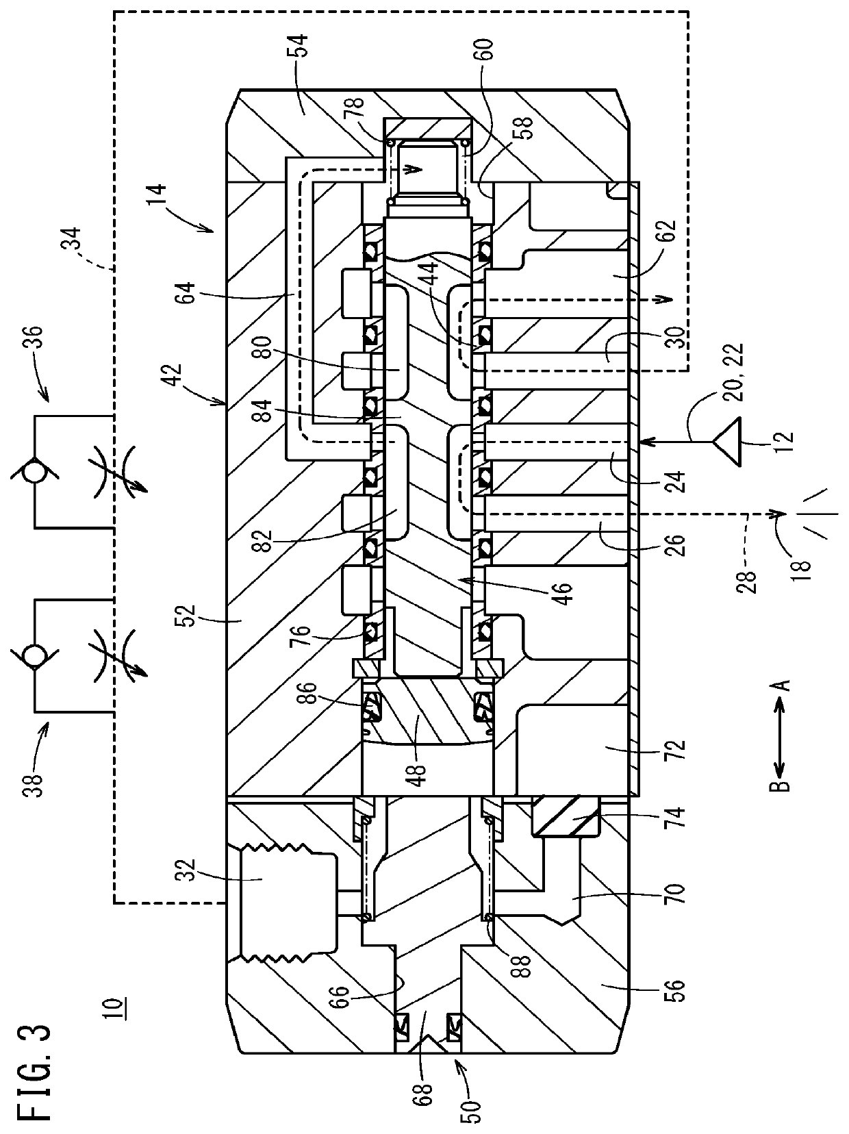 Intermittent air-generating device