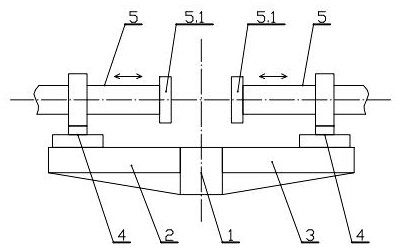 An out-of-position movable hinge seat of a hanging net rod for safely erecting a falling object protection net