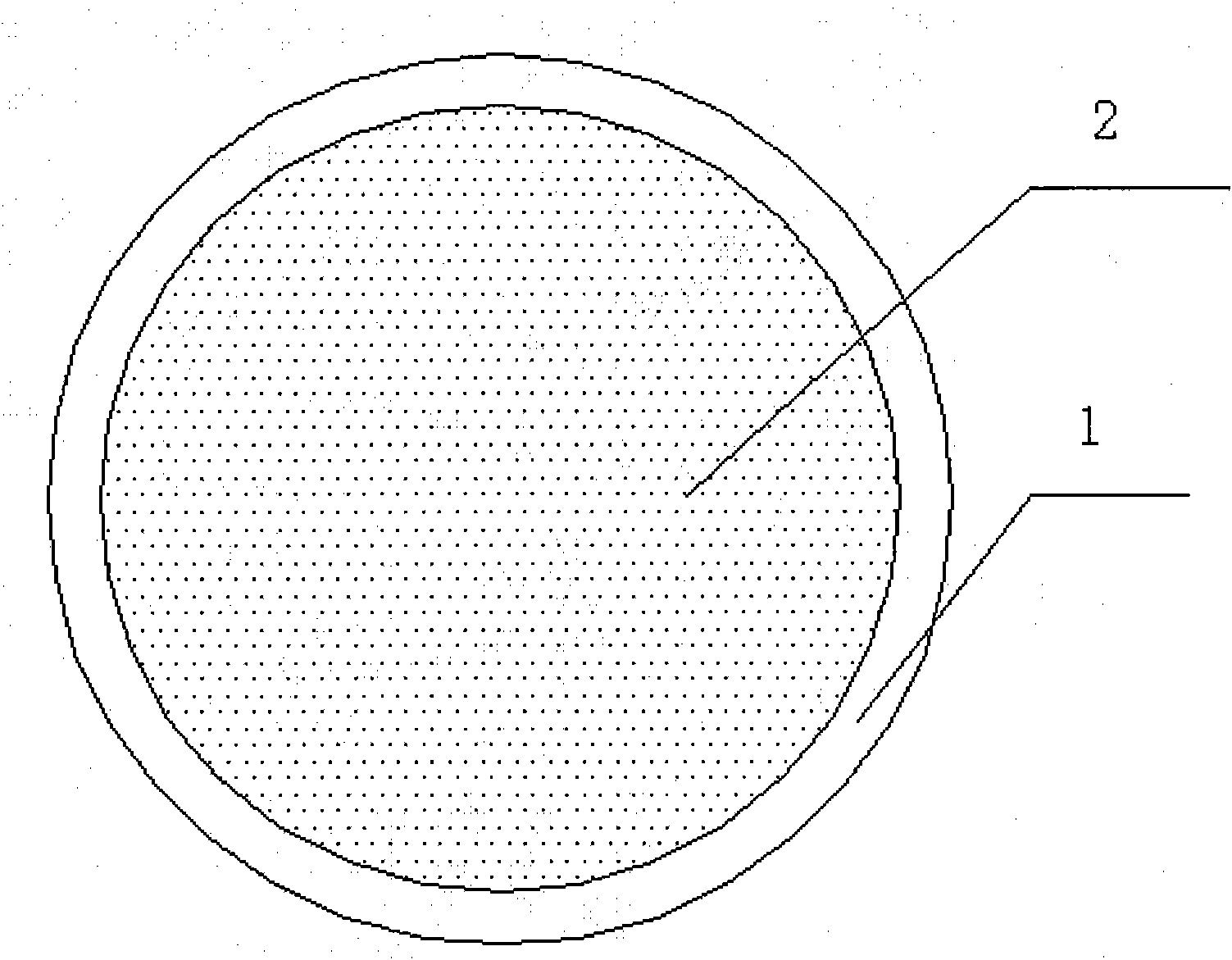 Recycled concrete member with additive and method for preparing same