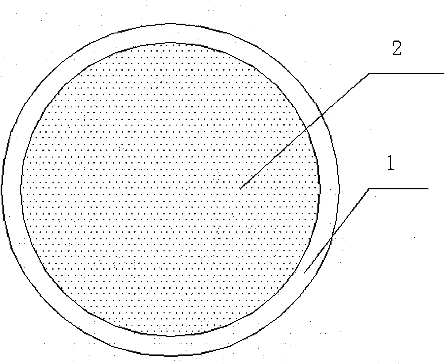 Recycled concrete member with additive and method for preparing same