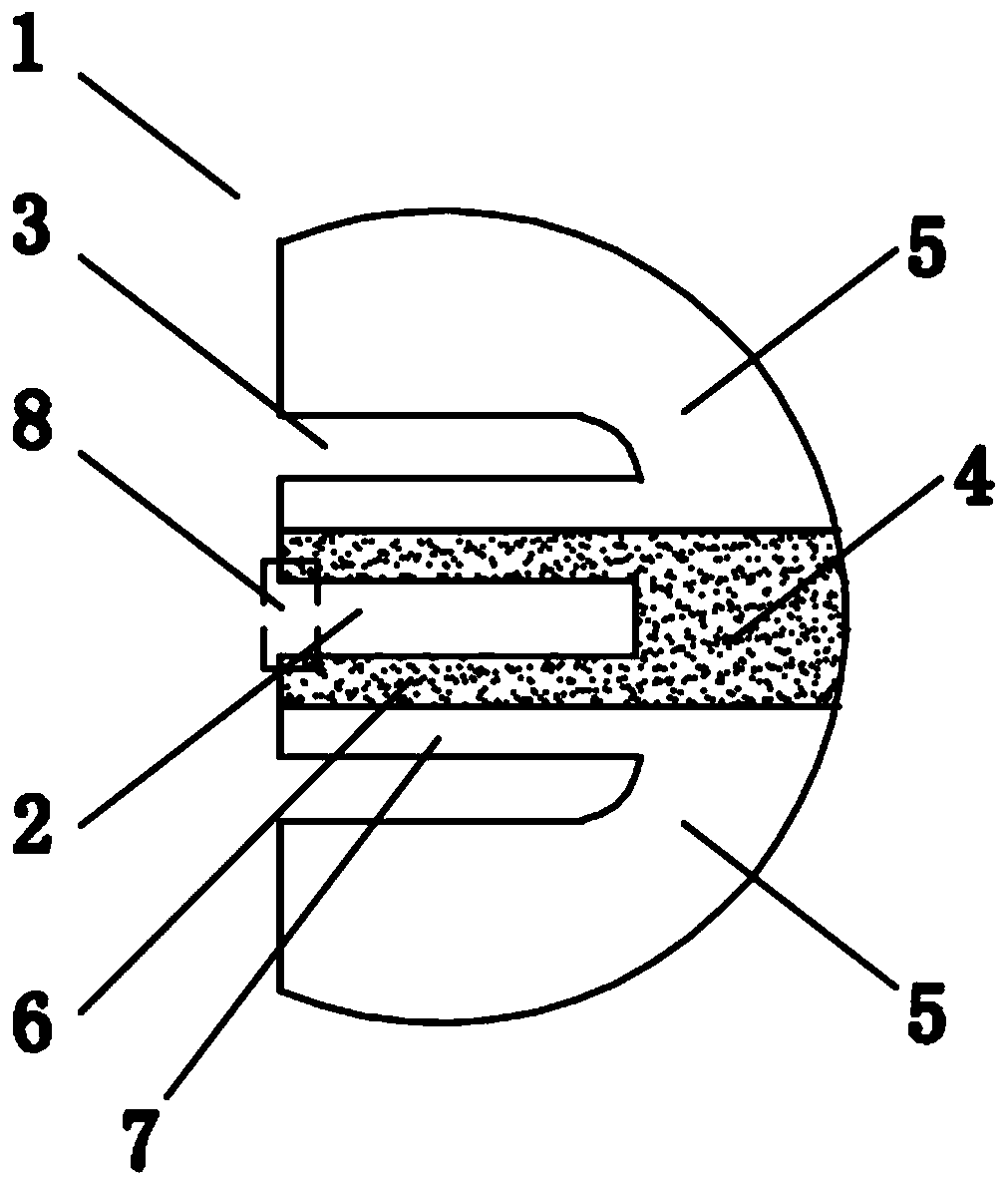 Thermal bimetal tension driver and preparation method thereof