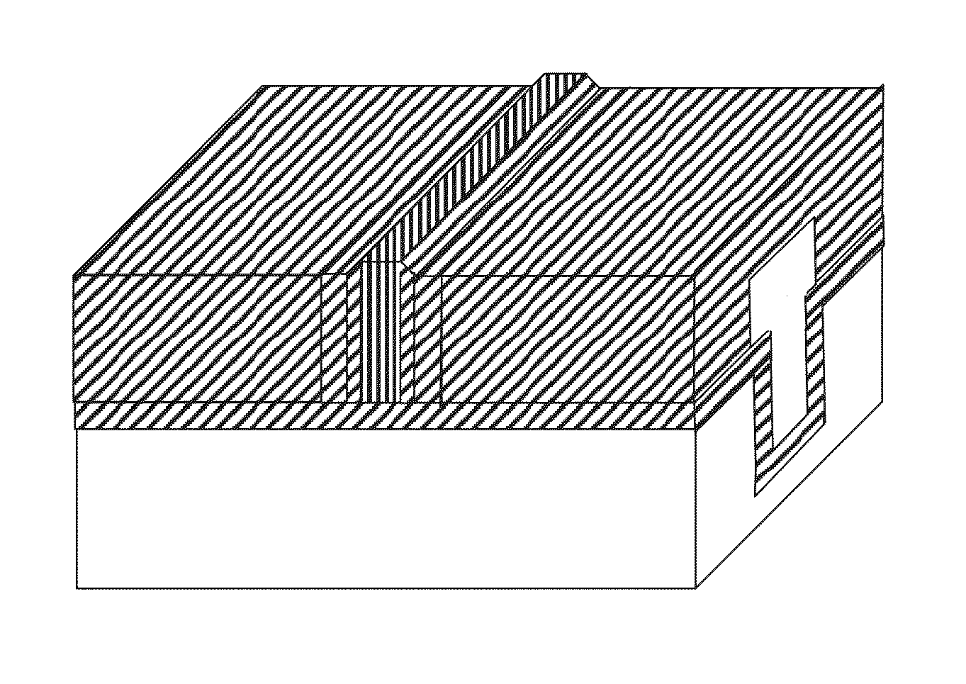 Method for fabricating multi-gate structure device with source and drain having quasi-SOI structure