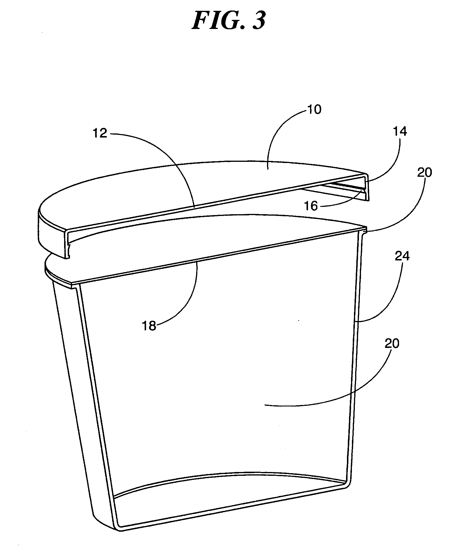 Container lid with removable seal layer
