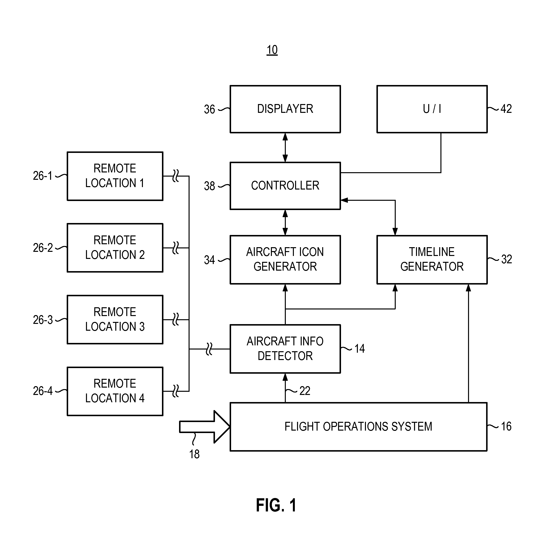 Apparatus, and associated method, for tracking aircraft status
