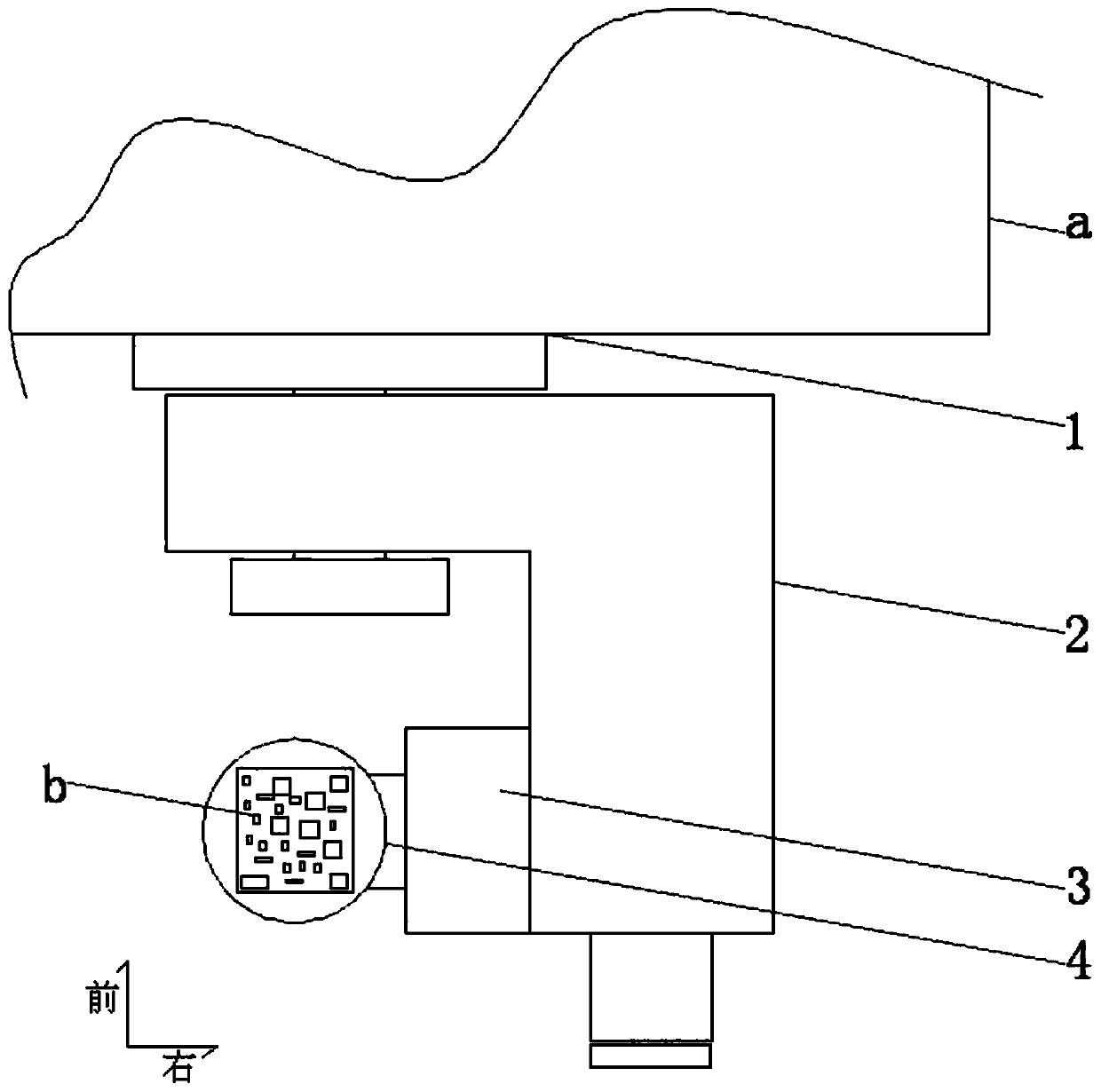 Use method of a two-dimensional code scanning device for a new energy automobile charging pile