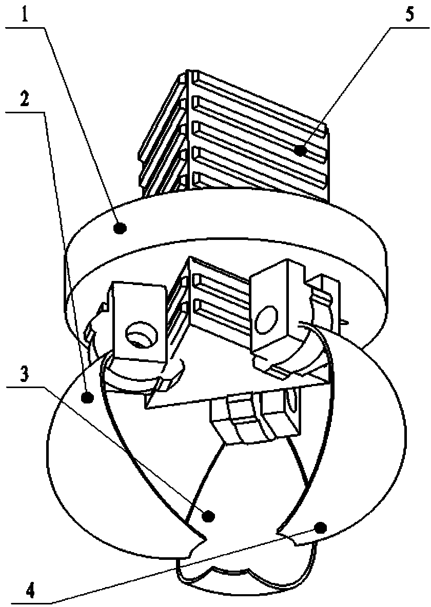 Breakage-proof egg picking-up tongs device