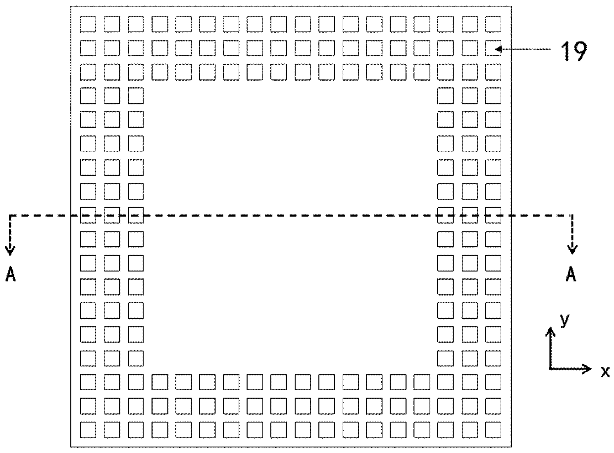 Large-size chip system package structure with flexible adapter plate and manufacturing method thereof