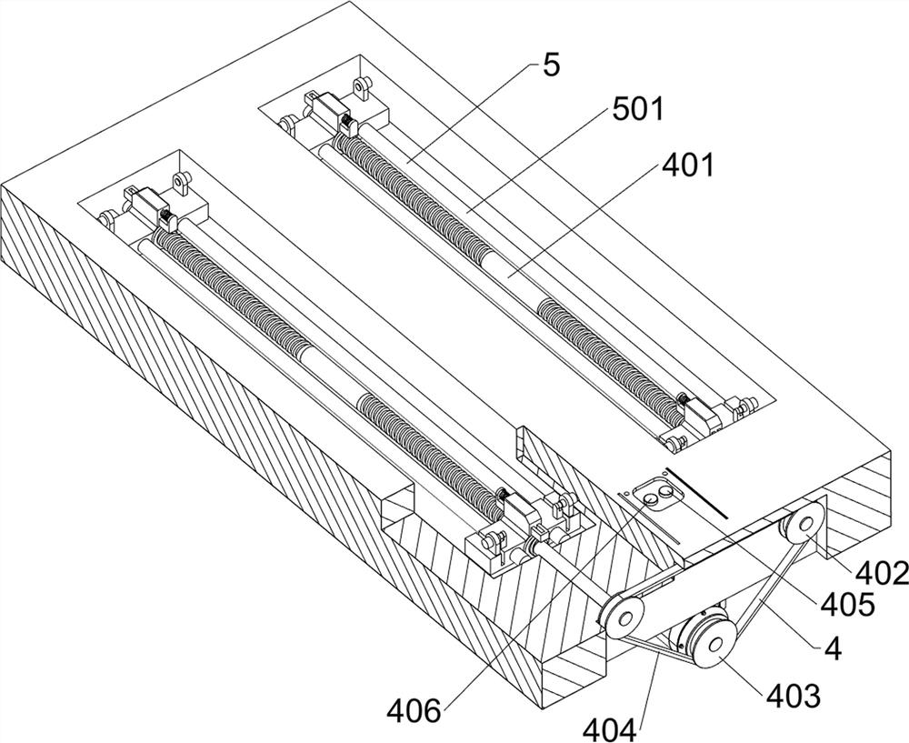 Knee operation auxiliary bed for orthopedics department