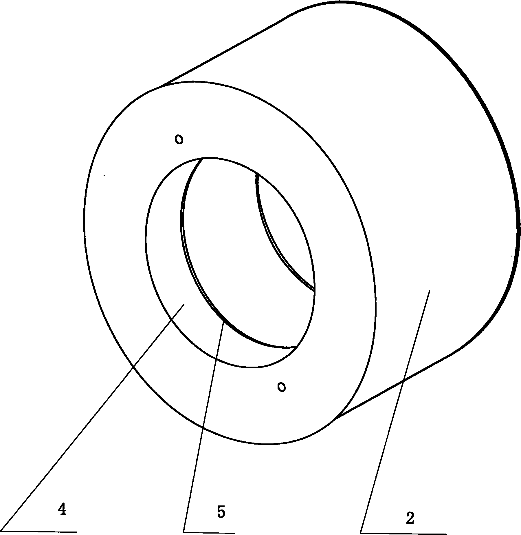 Split-type squeeze roller assembly structure and assembly method