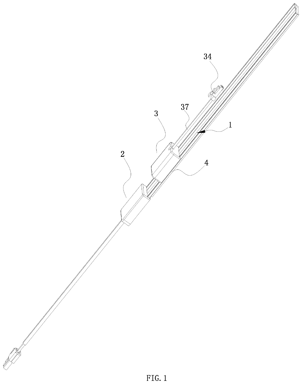 Shelf electrical supply system