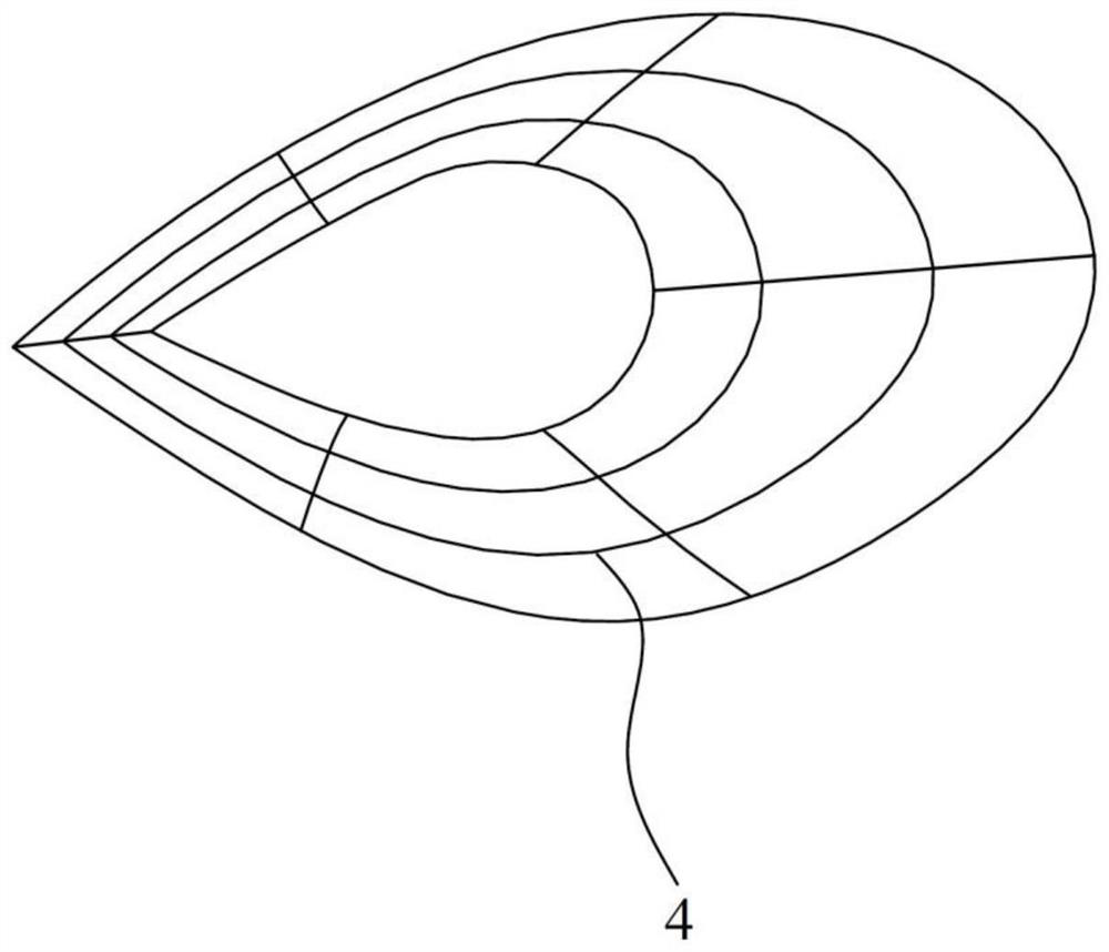 Lofting method for stern molded line containing pod prosthesis