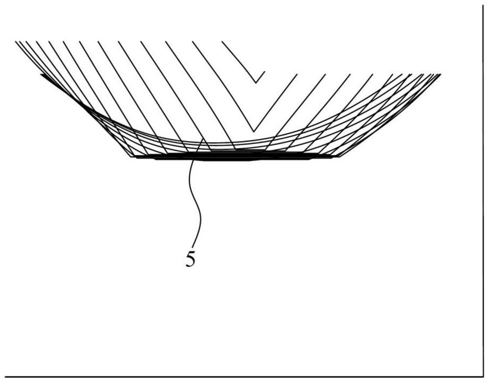 Lofting method for stern molded line containing pod prosthesis