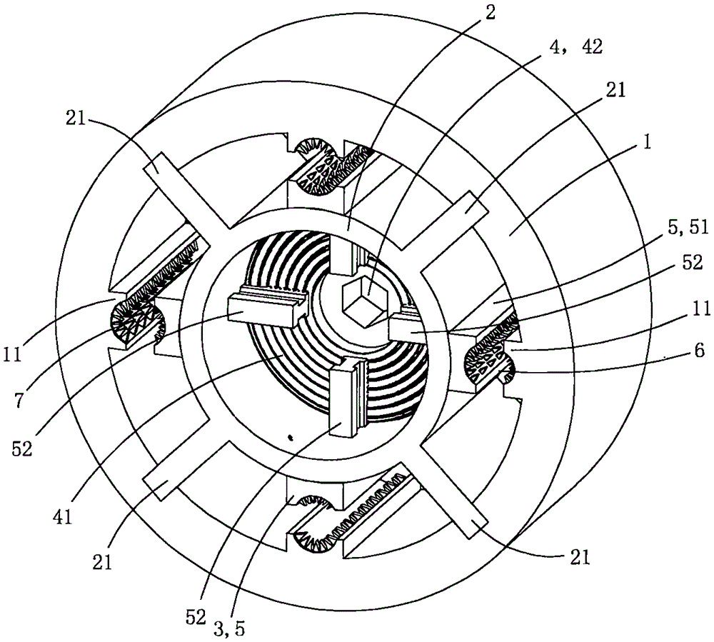 Power clamp for overhead lines