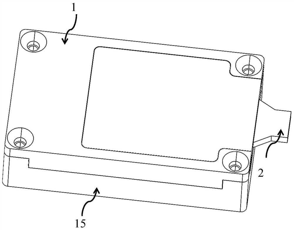 Multi-path parallel optical signal transmission module