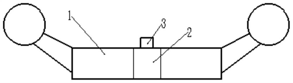 Visual identification and separation system for belt conveyor in underground coal mine