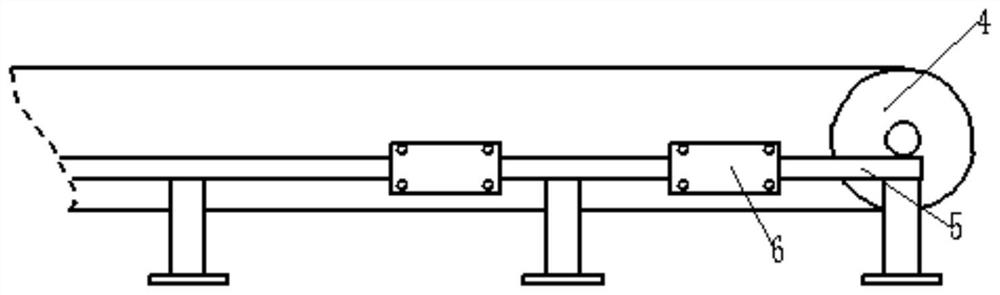 Visual identification and separation system for belt conveyor in underground coal mine