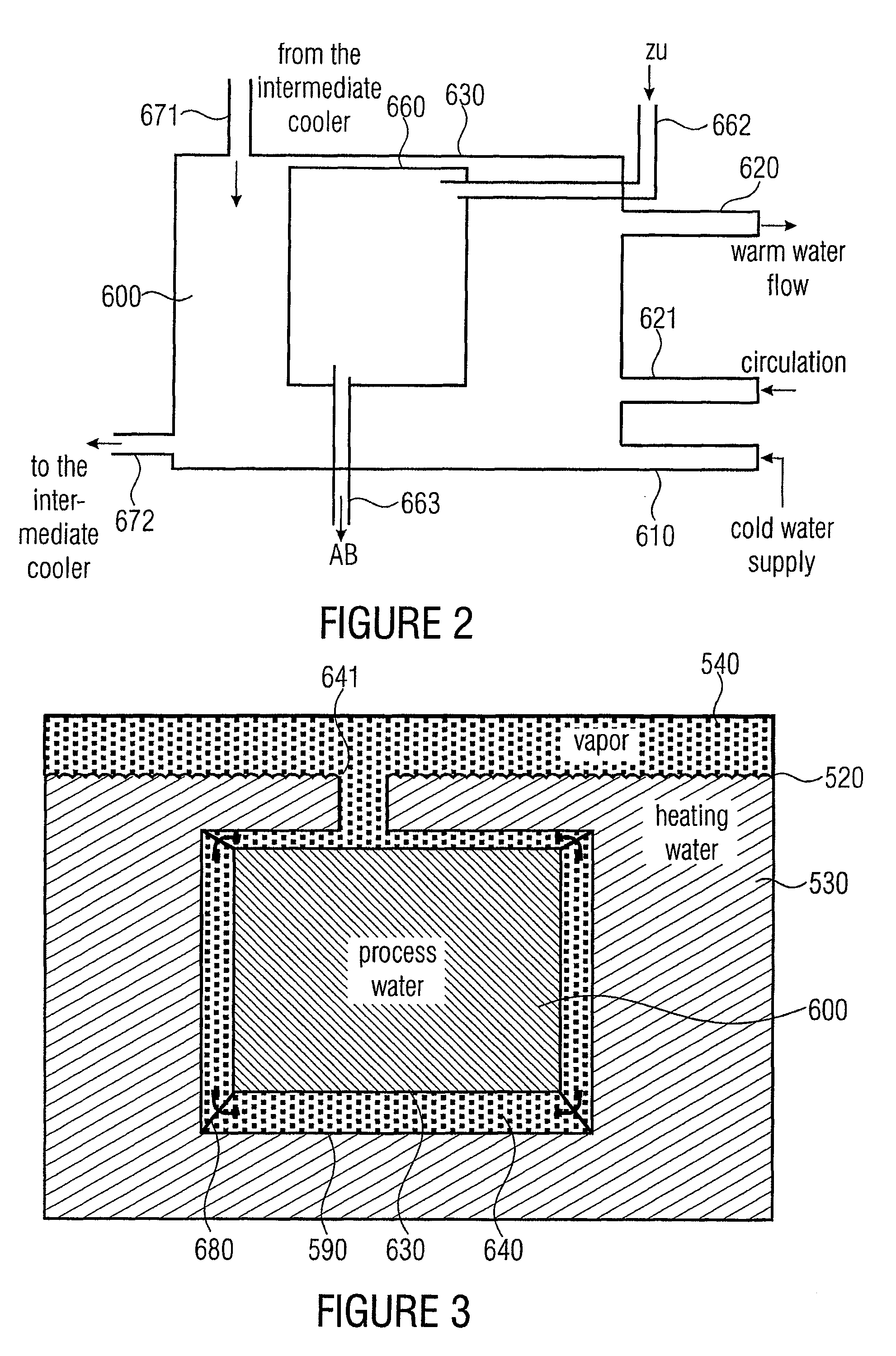 Liquefier for a heat pump and heat pump